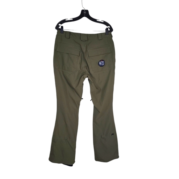 Analog Adventures Snow Pants Olive Men's Medium - Picture 2 of 14